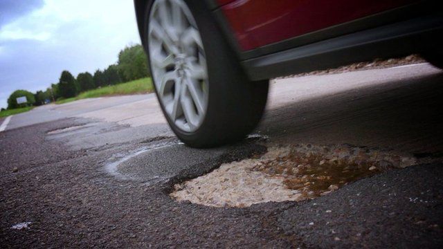 Report potholes with the Highway Reporting Tool